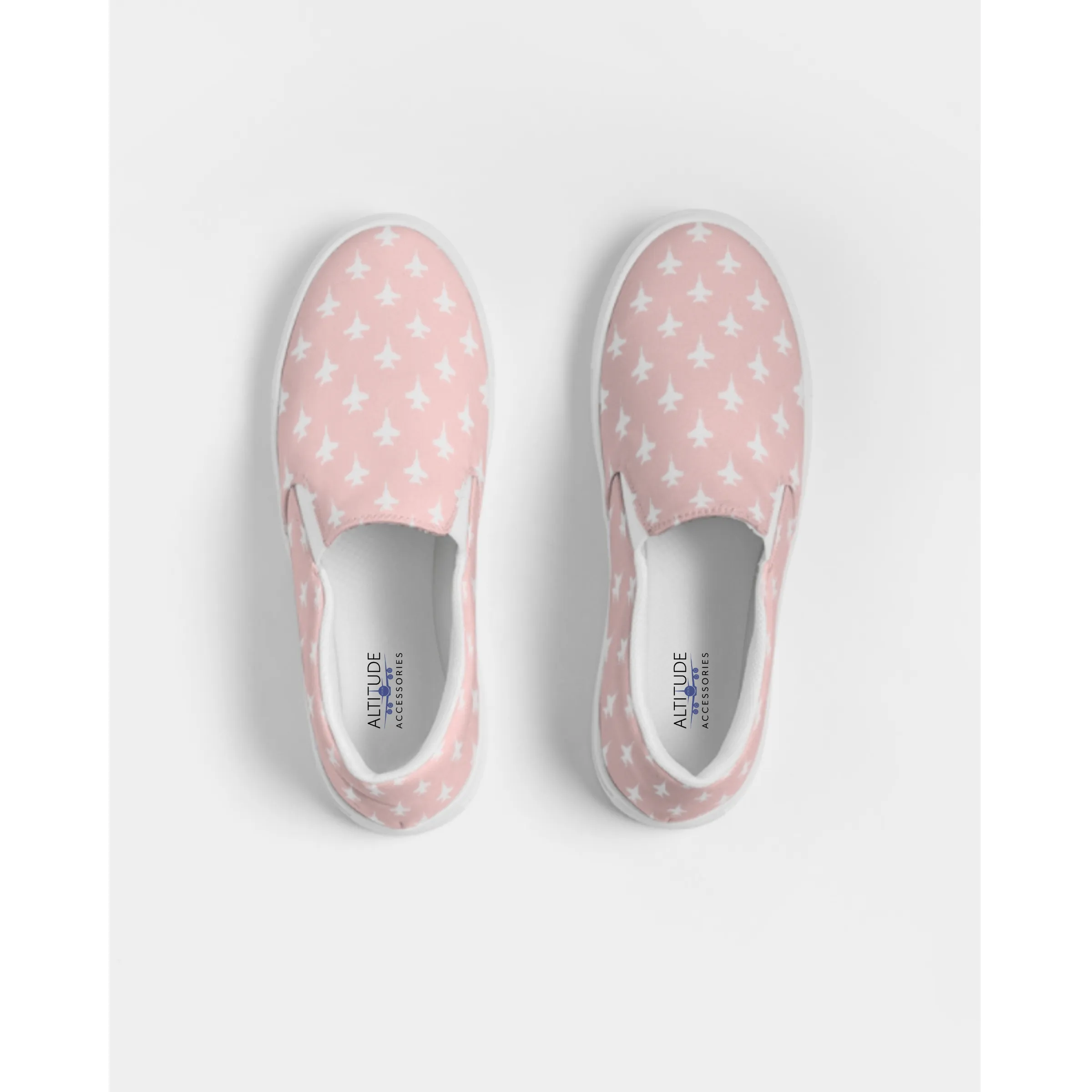 ANY Aircraft Womens 'Slip On' Canvas Shoes (4 Colors)