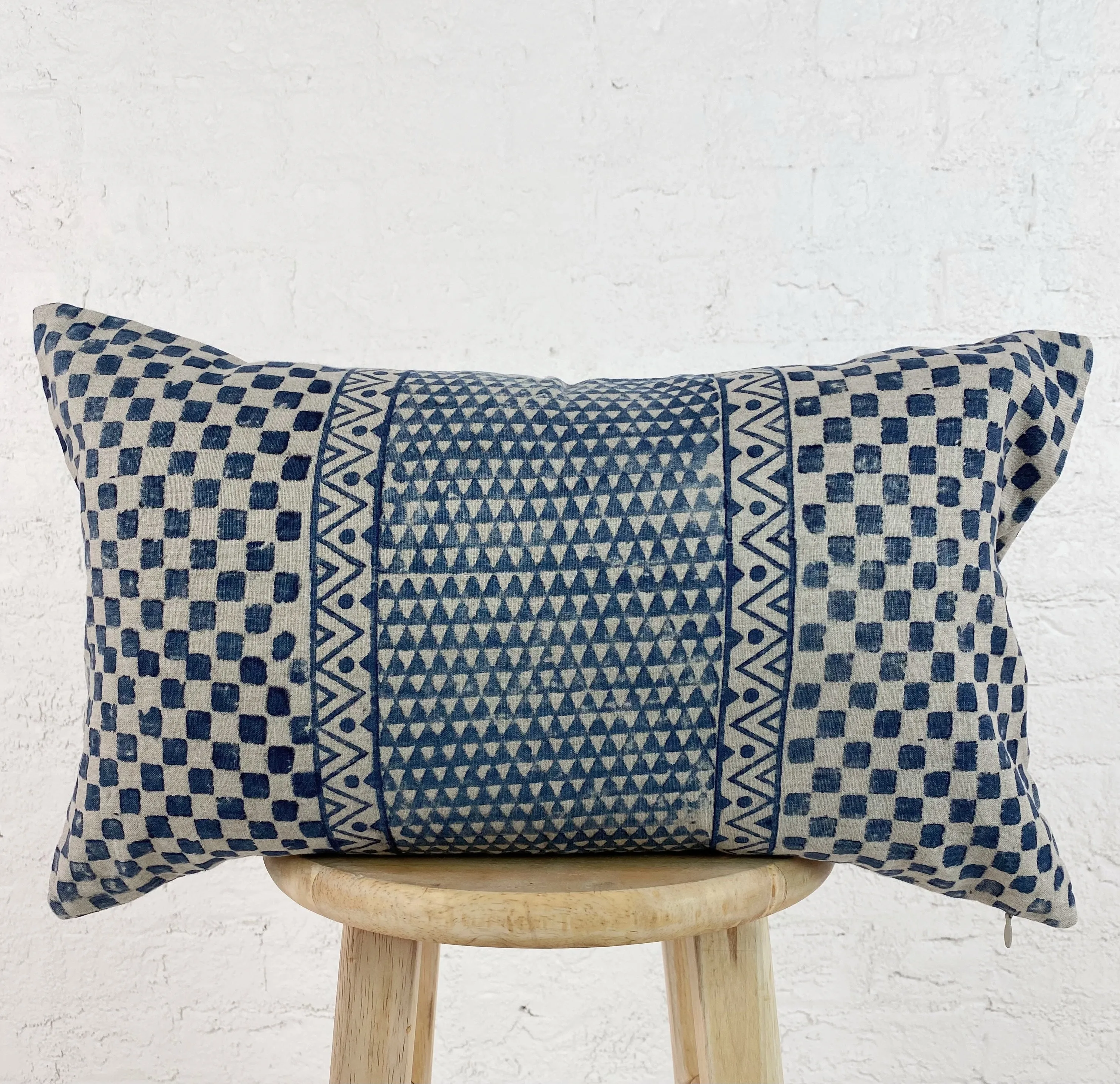 Indigo Lumbar Neela Pillow