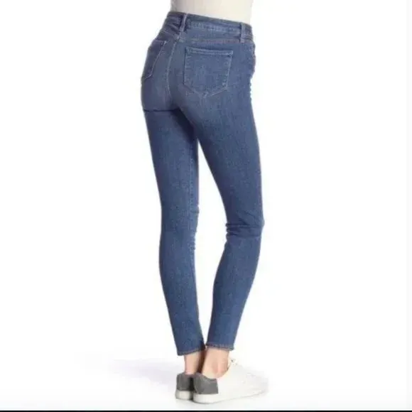 L'Agence Brigitte Mid Rise Skinny Jeans