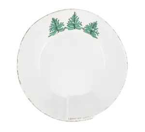 Melamine Lastra Holiday Shallow Bowl