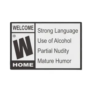 "Have Your Guests in stitches" Heavy Duty Floor Mat