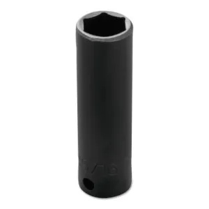 Stanley?? Products Torqueplus Deep Impact Sockets, 1 in Drive, 15/16 in Opening, 6 Points, 10015L