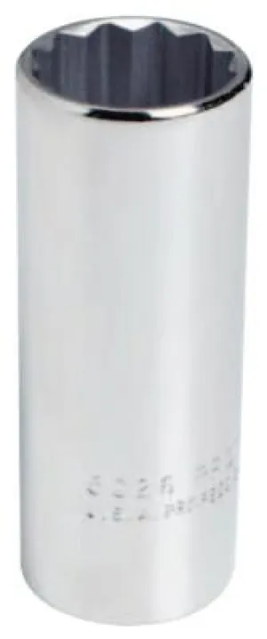 Stanley® Products Torqueplus Deep Sockets 3/8 in, 3/8 in Drive, 7/8 in, 6 Points, 5028H
